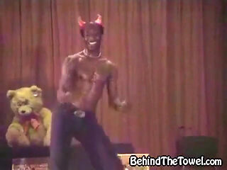 Devilishly Sexy Black Stripper