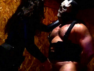 I Get Tied up and Jerked off by a Beautiful Woman Masked