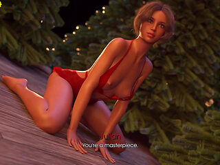 My Pleasure 35 - Lori & Barbara's Christmas Present to Julian - Hot Photoshoot, HJ & BJ
