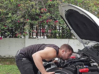 They help me repair my car and I pay with a fuck