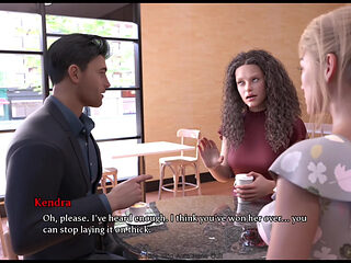 A Perfect Marriage #22 - Jake,Kendra and Anna went for lunch...Anne played with herself