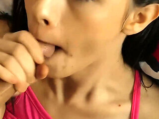 Lucie Sucks and Gets Fucked by Stepdad