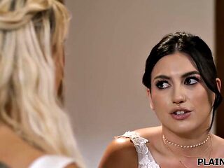 Vince Karter Pounds Big-Tits MILF Brenda Trindade and Lani Rails After Deep-Throat Wedding
