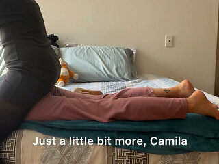 My neighbor teaches me how to be a hot lesbian