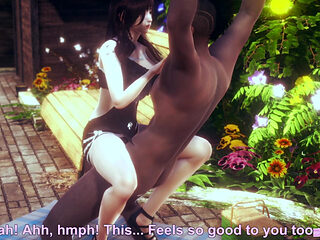 Beauty Chick Get Hard Fuck - 3D Animation