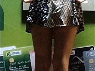 Miniskirt on the Street