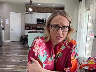 milf Gets Caught Skinny Dipping!