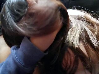 Big-Ass Latina Stepdaughter Fucked in the Car