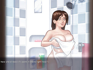 step sister and anon make hot seen in summertime saga part 9