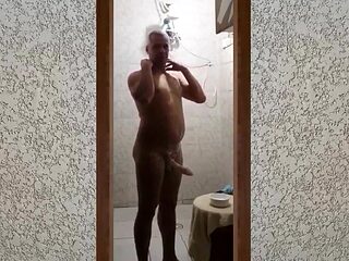 O Meu Banho Gostoso Com o Pau Duro 008