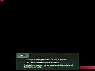 Anime MILF begs for hard anal sex in 3D game