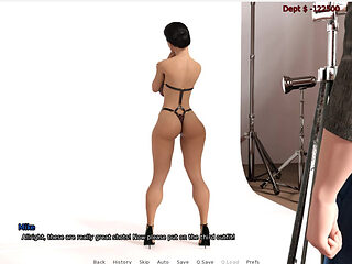 Sinful Success - gameplay - roleplay - taboo - mike studio's  - 1st shoot with lingerie