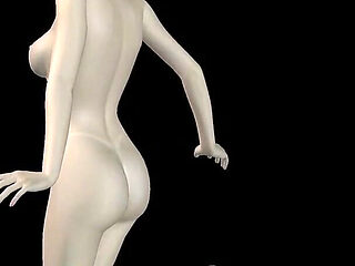 Animated 3D Porn - Very Beautiful Girl Giving Different Sexy Poses