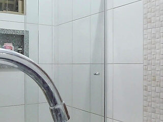 Camera on Hot Stepcousin in the Shower - I Can’t Wait to Fuck Her