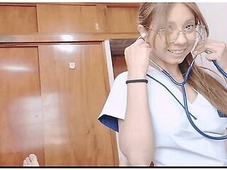 Pov - Young Nurse Helps Me Feel Better With Sex - Abymew