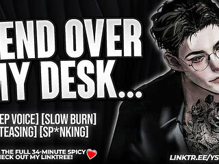 YSF Professor Spanks Your Ass Raw - Male Dom Moaning & Dirty Talk