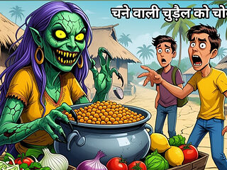 The boys left the witch. Chudail Ko Choda