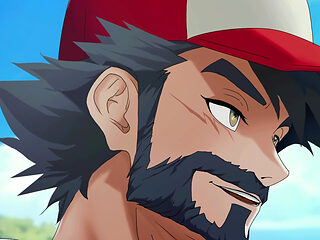 Pokemon Hentai Parody. Ash and Misty Outdoor Meeting. Part1