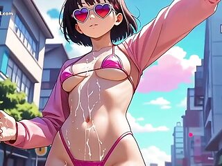 The GTA 6 Cover Girl Dropped Her Bikini Bottom on the Miami Sand, Spread Her Legs