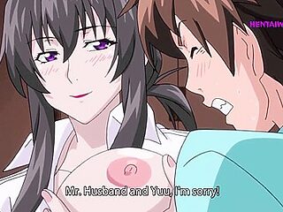 The Neighbor's Cheating Wife can't Control Herself, I can't Resist her Temptation - Hentai Anime