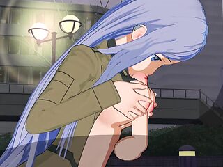 Eighty Six's Anju & Emma get it on in hot 3D hentai action