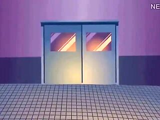 Hot girl gets nailed in animated train sex session