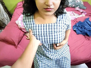 Indian School Girl Shraddha Pandey Deep Throat Blowjob & Cum Swallow - Desi Bhabhi Fuck