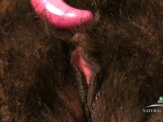Alexis Enjoys an Unshaved Solo Session on Camera