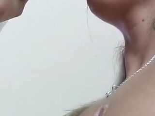 Blonde big boobs with huge nipples all natural
