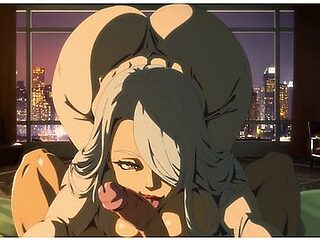 Itadori Yuji Fucks Mei Mei From The Anime Jujutsu Kaisen In A Hotel After A Battle With Demons In Shibuya