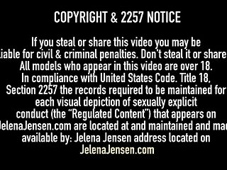 Captivating Jelena Jensen and Sensual Jane's outdoors sex