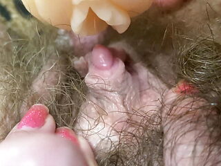 Hardcore Huge clitoris orgasm extreme closeup vagina fuck