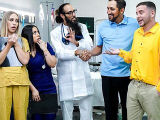 Gorgeous foursome session with hot dolls Khloe Kapri and Melztube