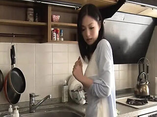Miria Hazuki's Steaming Wet Japanese Amateur MILF Masturbation Session