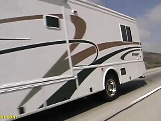 Audrey Hollander & Heather Gables Cowgirl Ride Rough Bang Van Orgy - Extreme Deep Throat Fuck Party