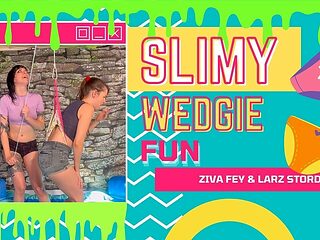 Ziva Fey - Wedgie Training Fun with Larzstord - Part One