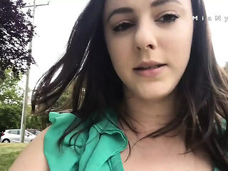 MiaNyx Full Day Pee Vlog - Outdoor Shower & Gym Pissing Fun