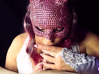 Teasing Blowjob with an Amazing Tongue