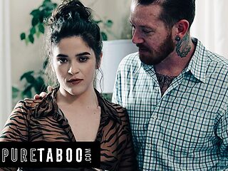 Flashy Victoria Voxxx and Johnny Goodluck - drilled hard fast dirt - Pure Taboo