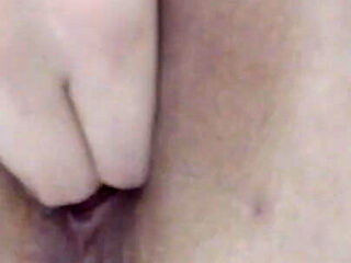 Slowmo Fingering My Shaved Pussy