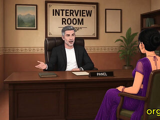 Desi Kamini Bhabi Job Interview - Office Meeting - Ai Generated Desi Romance