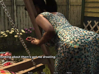 Stepmom Gardening Help - Tempting Love Scene with Big Tits MILF