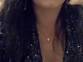 Smoking Pee Play in Shiny Outfit. Bathroom Fetish and Messy Wet Fun