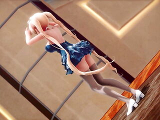 Mmd R-18 Anime Girls Sexy Dancing Clip 344