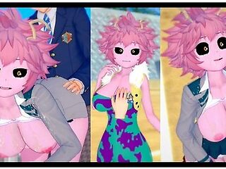 [hentai Game Koikatsu! ]have Sex With Big Tits My Hero Academia Mina Ashido.3dcg Erotic Anime Video