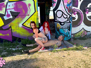 Outdoor Redhead Fuck