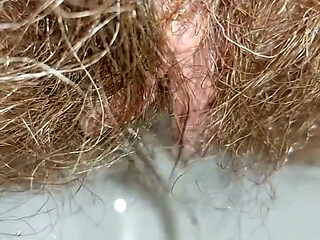 You Are My Toilet, You Are My Cleaner for Licking My Hairy Pussy