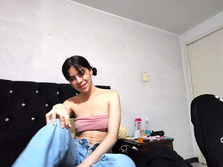 Hot Stepsister Seduces Her Stepbrother to Fuck Her., Perfect Body Hot Sex