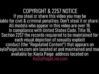 Watch stupefying Kayla Paige and Carmen Valentina's sex