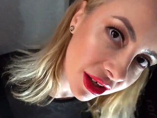 Wet Kelly Blowjob Gloryhole Surprise For Cuckold Husband